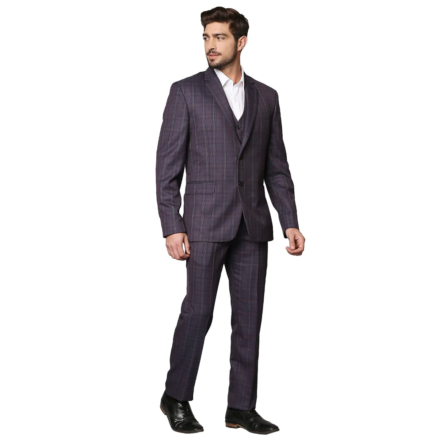 Raymond Dark Violet Suit (Size: 42)-RMDH02085-V8