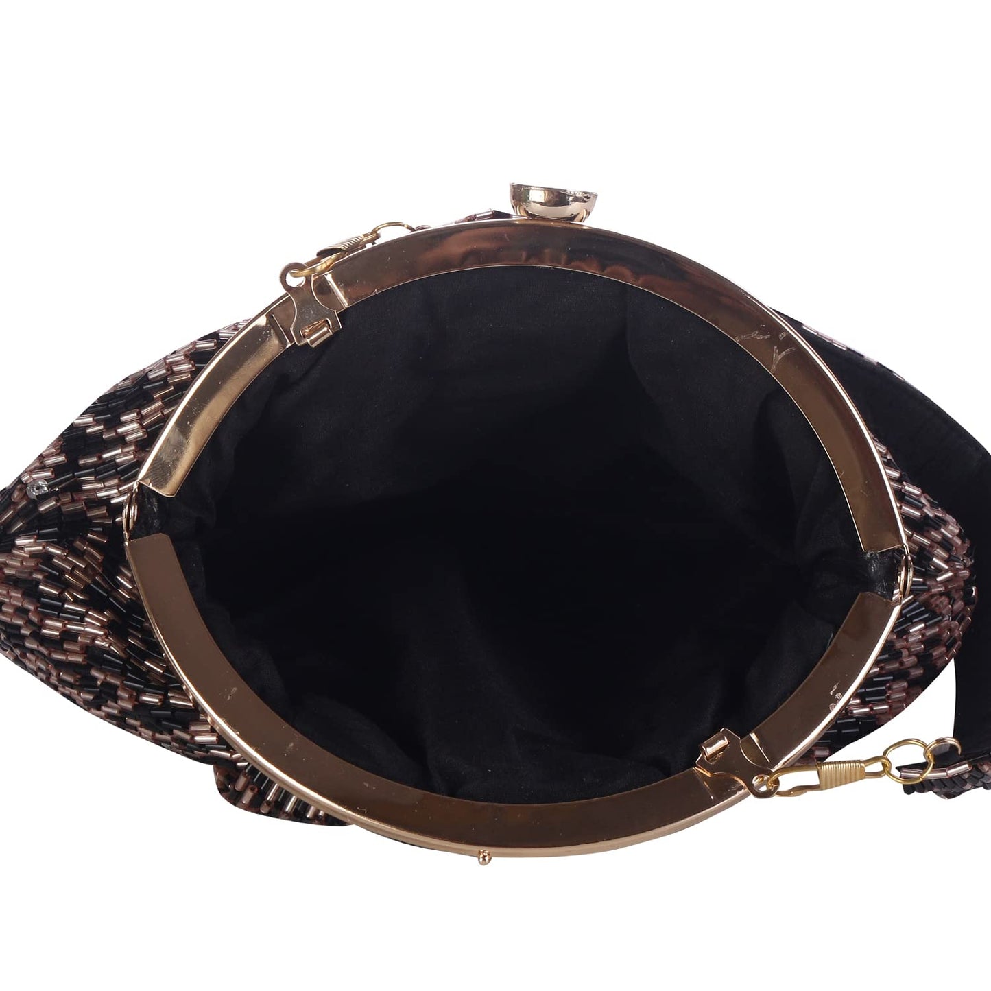 SWISNI Black designer batua bag II Women's Traditional Designer Clutch For Women & Girls II BATUA BAGS