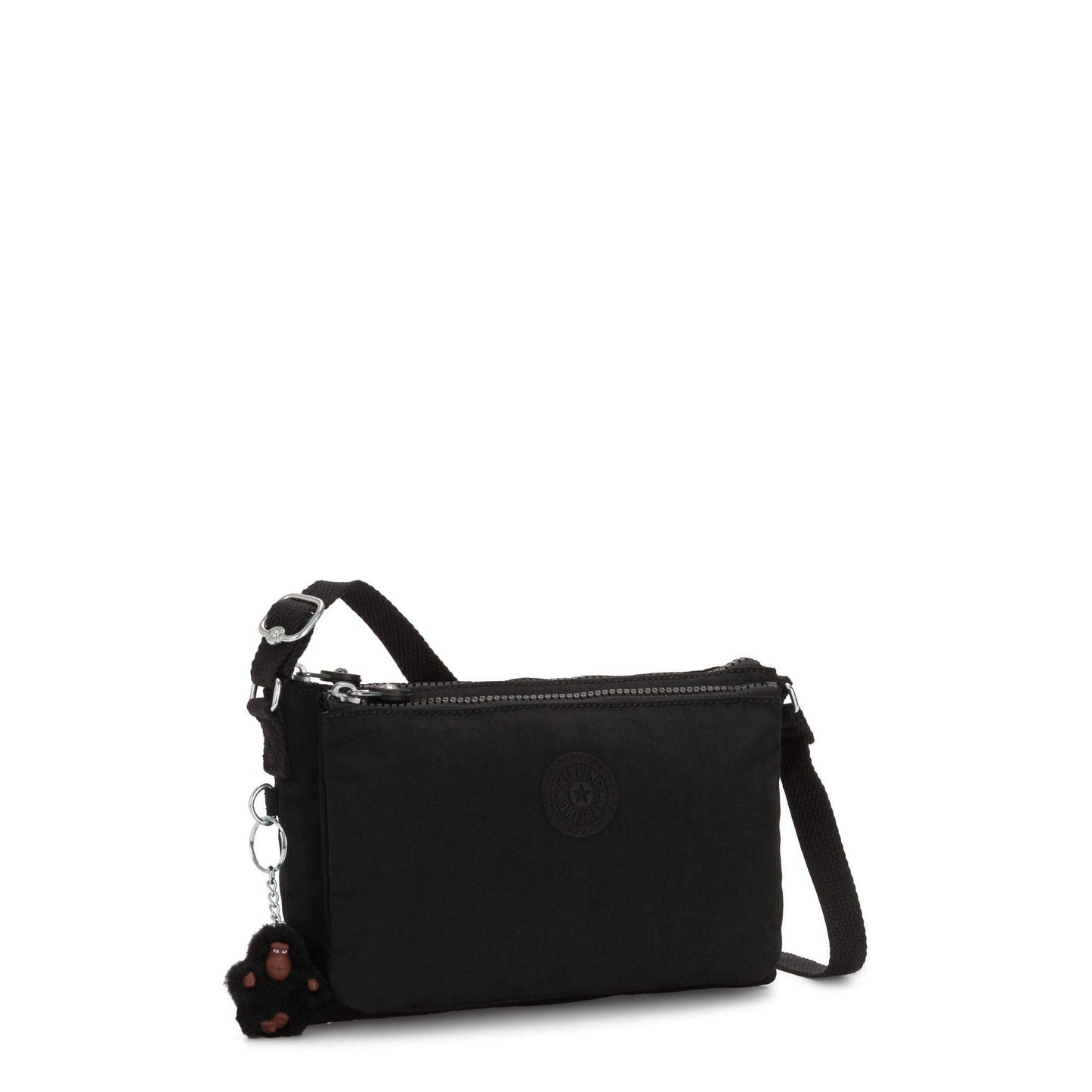 Kipling Mikaela Crossbody Bag (Black Tonal)