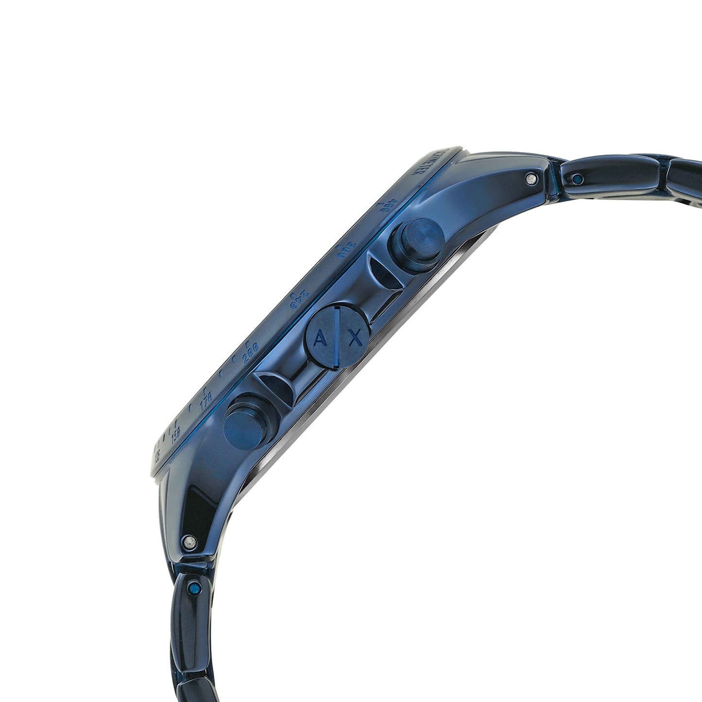 Armani Exchange Analog Blue Dial and Band Men's Stainless Steel Watch-AX2430