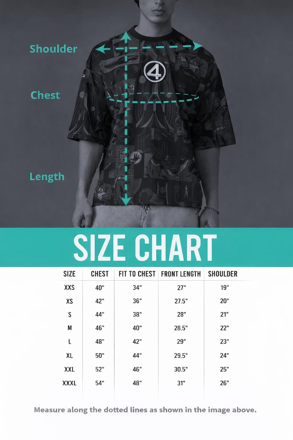 The Souled Store Explore The Unseen Men and Boys Short Sleeve Round Neck Green Embroided Cotton Oversized T-Shirts