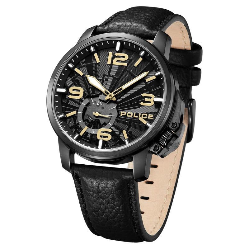 Police Analog Black Dial Men's Watch-PLPEWGA0039501
