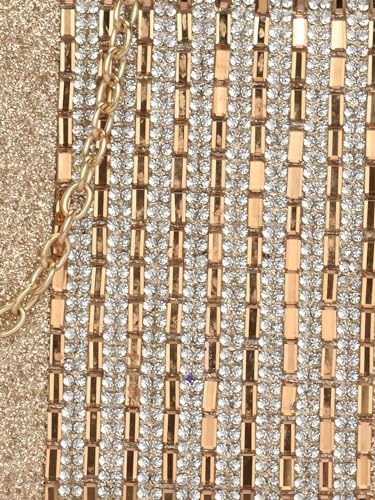 TOOBA Handicraft Hand Embroidered Box Clutch Bag Purse for Bridal, Casual, Wedding Bag for Women & Girls