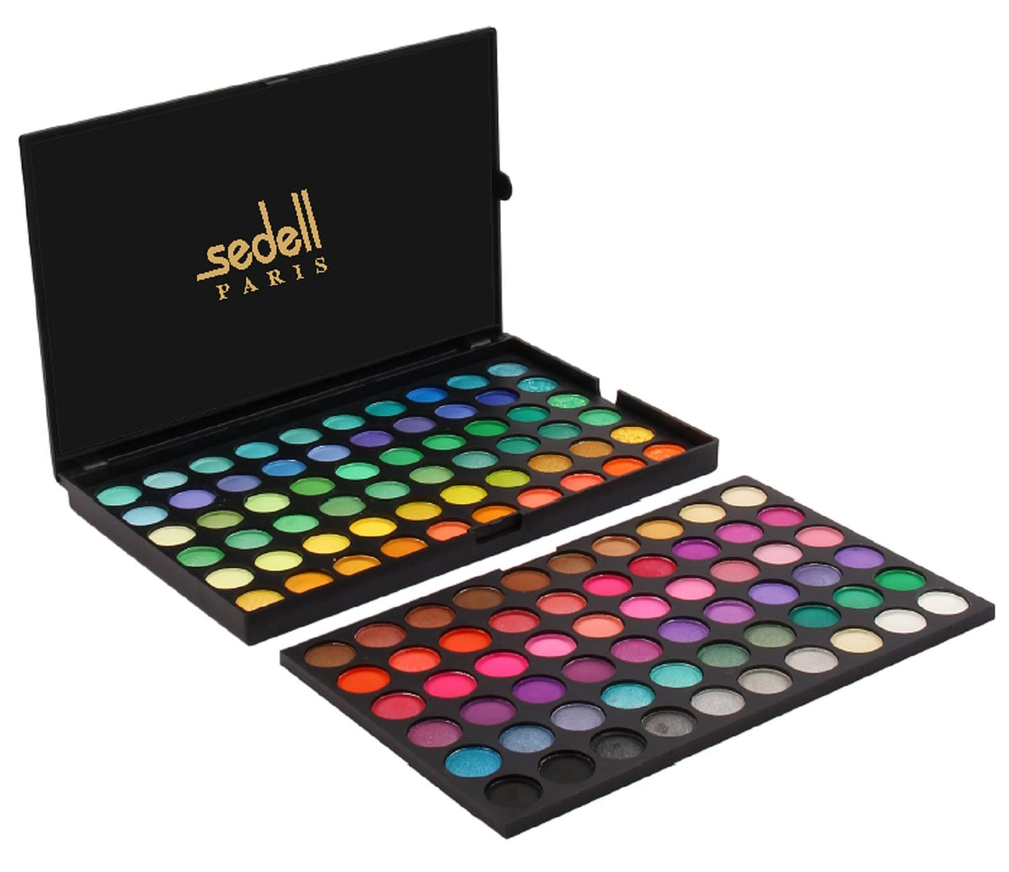 Make up For Life Professional 120 Colors Waterproof Eyeshadow Palette Natural Nude and Neon Combination Eye shadow Palette-01