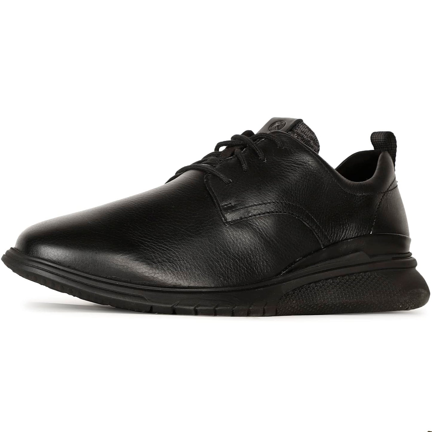 Hush Puppies Mens Advance Laceup Black Casual Shoe - 7 UK (8546004)