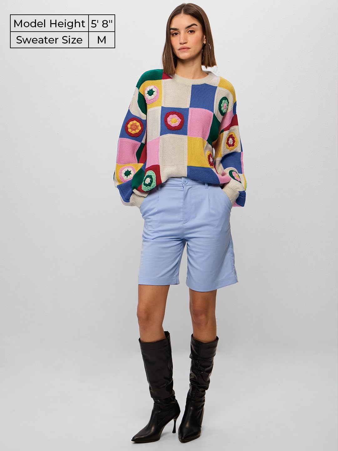 The Souled Store Originals : Dahlia Women Oversized Sweater