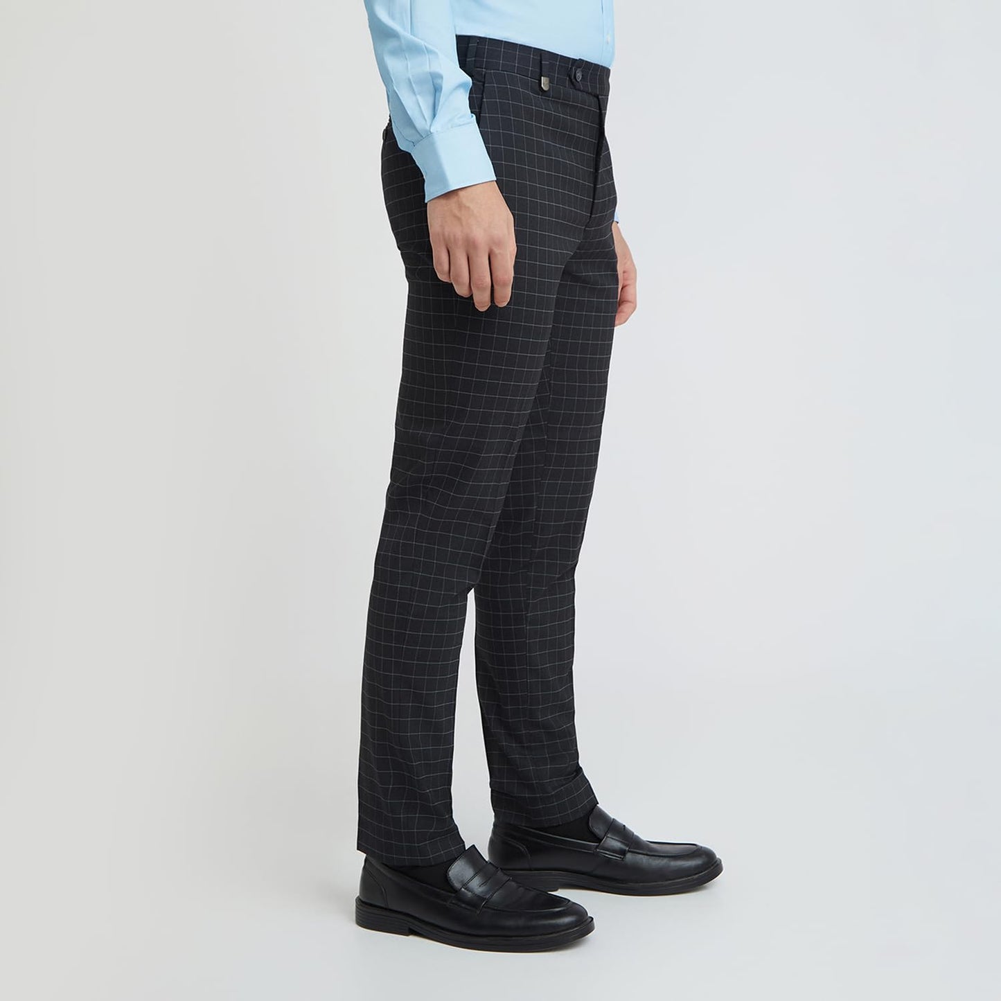 PARK AVENUE Men's Slim Pants (PMTY07055-B8_Black