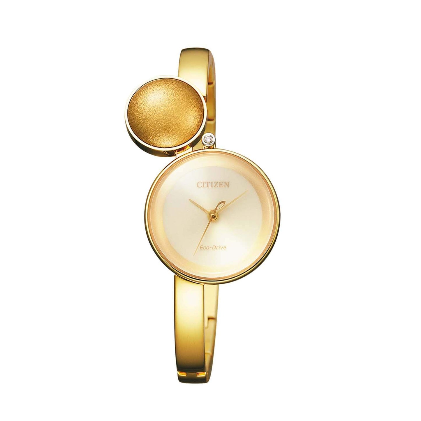 Citizen Eco-Drive Analog womens Stainless Steel Watch Powered by light - EW5492-53P