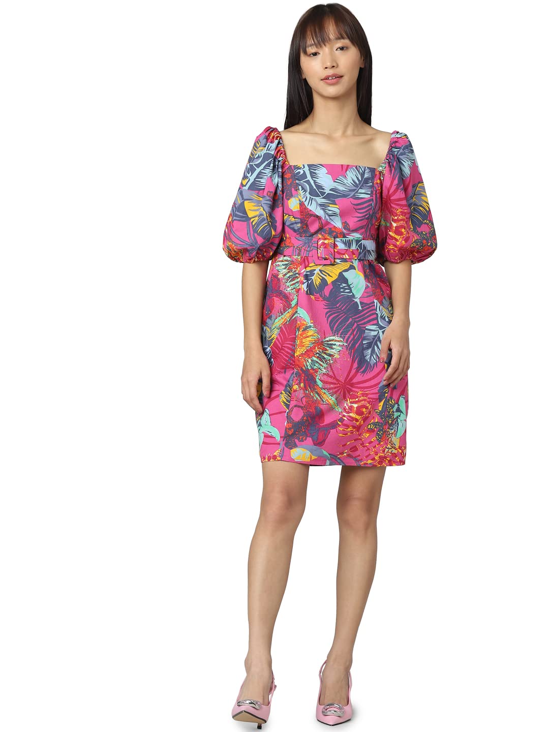 ONLY Slim Fit Dress (102854302_Azalea Pink_36)