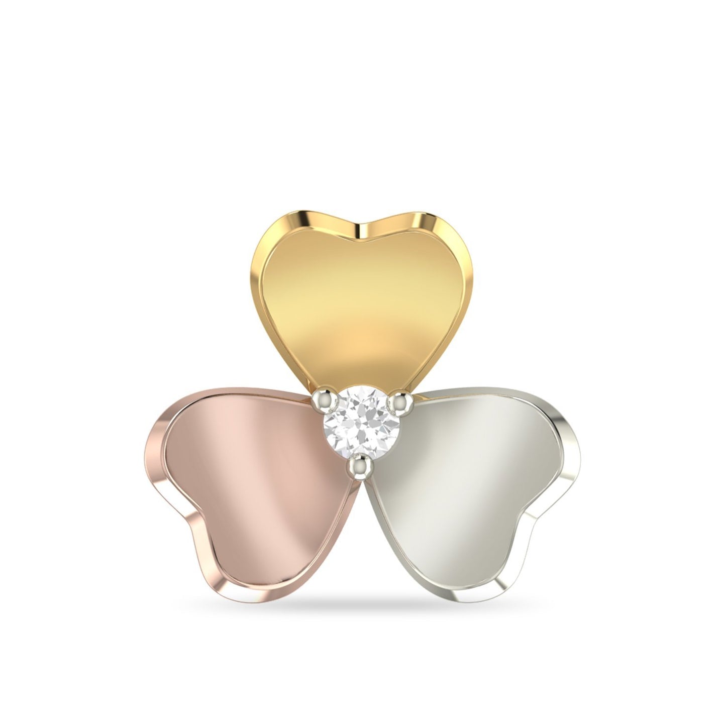 PC Jeweller The Eithnaa 18KT Yellow Gold & Diamond Earring