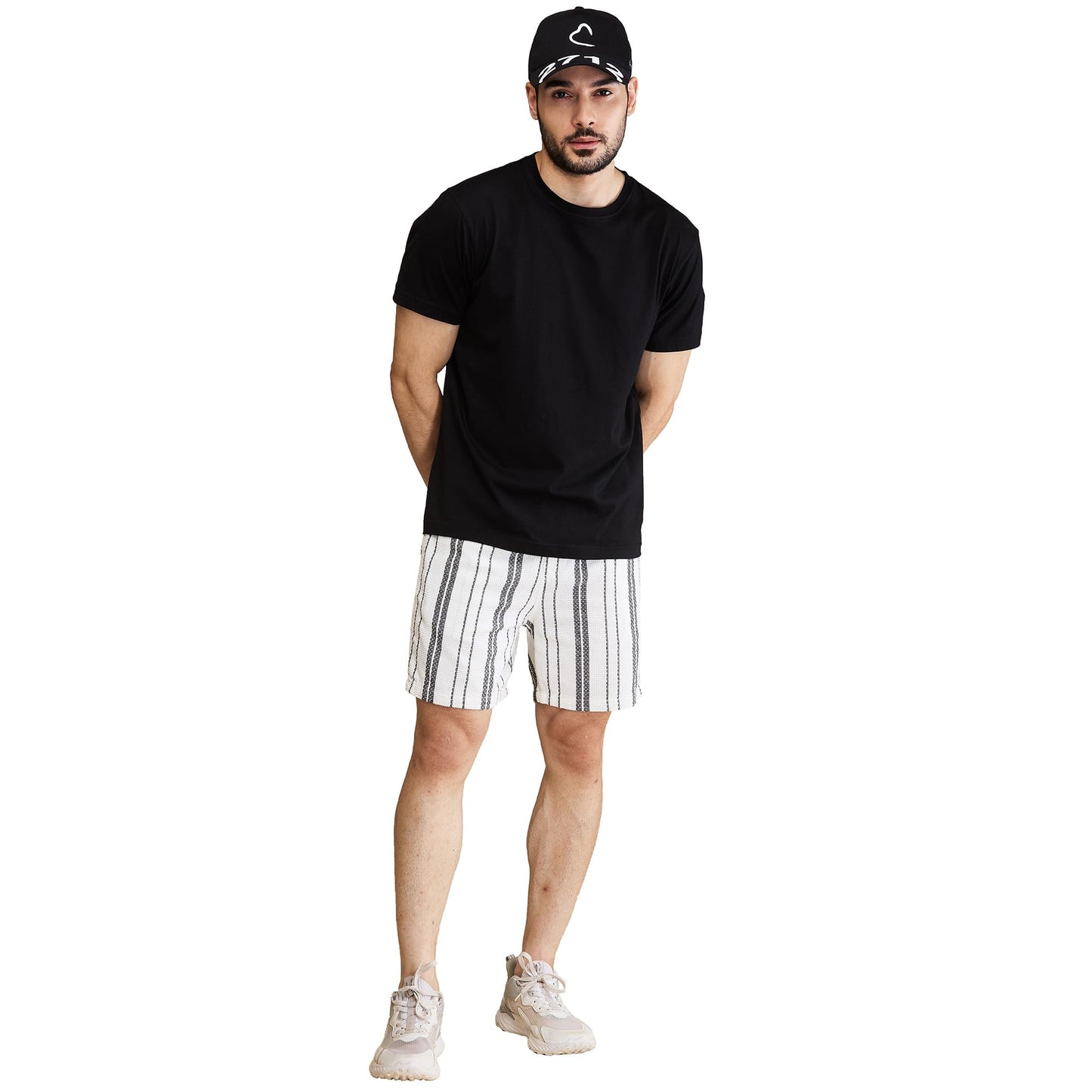 Being Human Dk.Grey Coloured Men Shorts (Size: 40)-BHKTS24550-DK.GREY