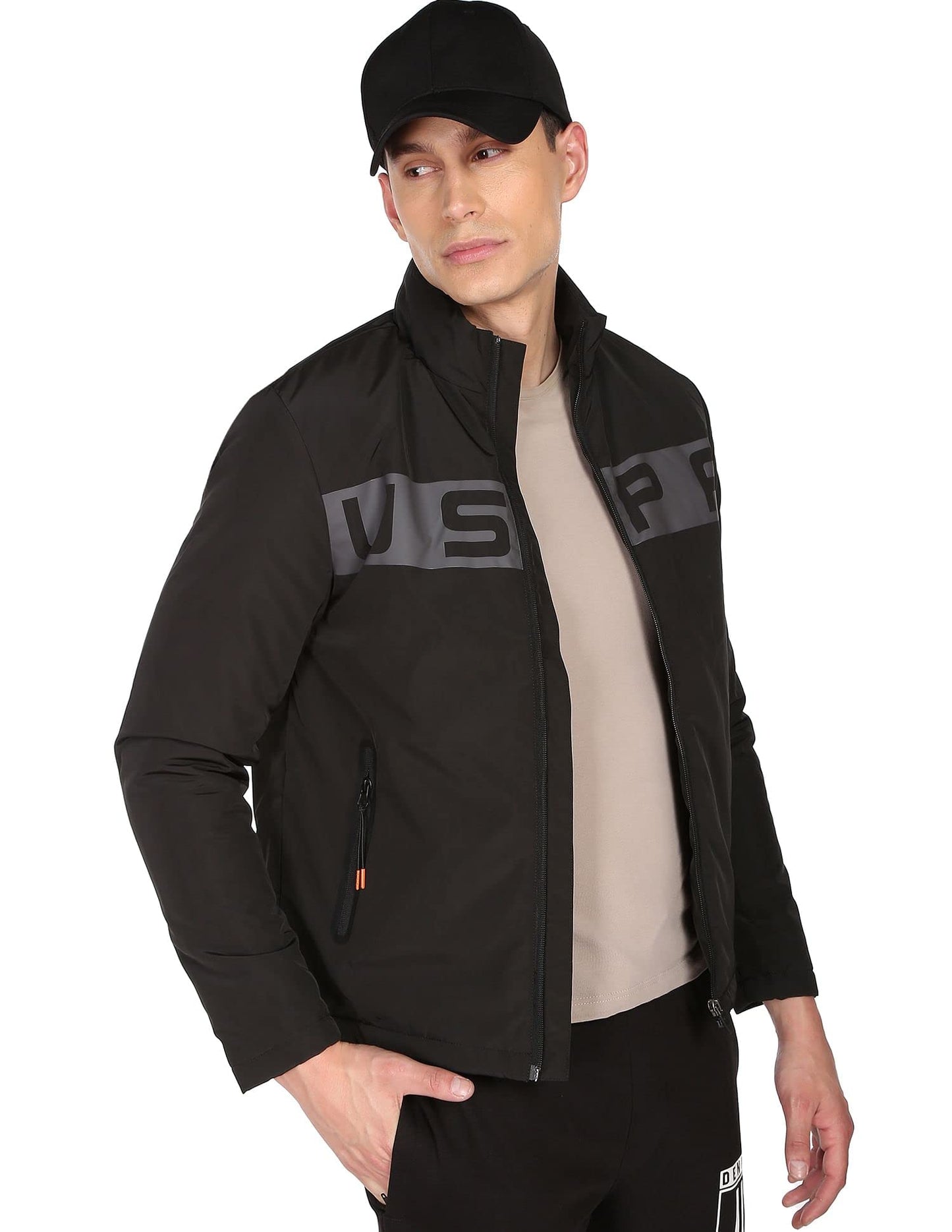 U.S. POLO ASSN. Men's Regular Jacket (UDJCK1140_Black_2XL)