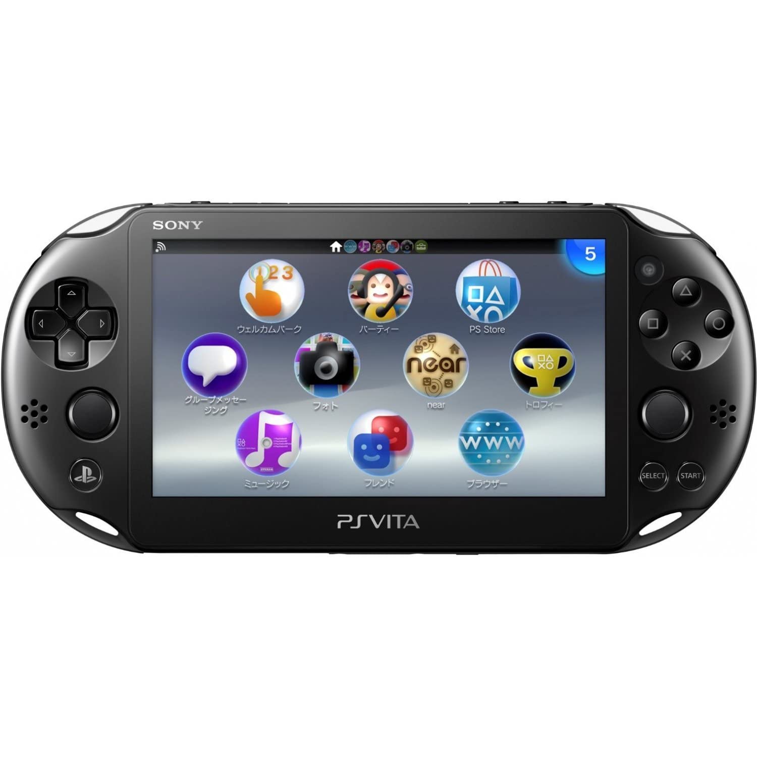 Sony Playstation Vita PS Vita New Slim Model Console PCH-2006 (Black)