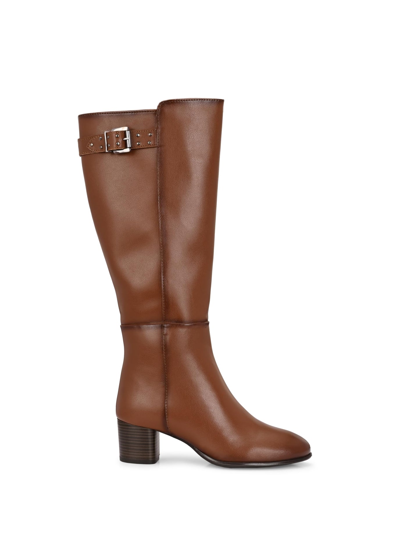 Delize Tan Women Knee ankle boots 64473-36