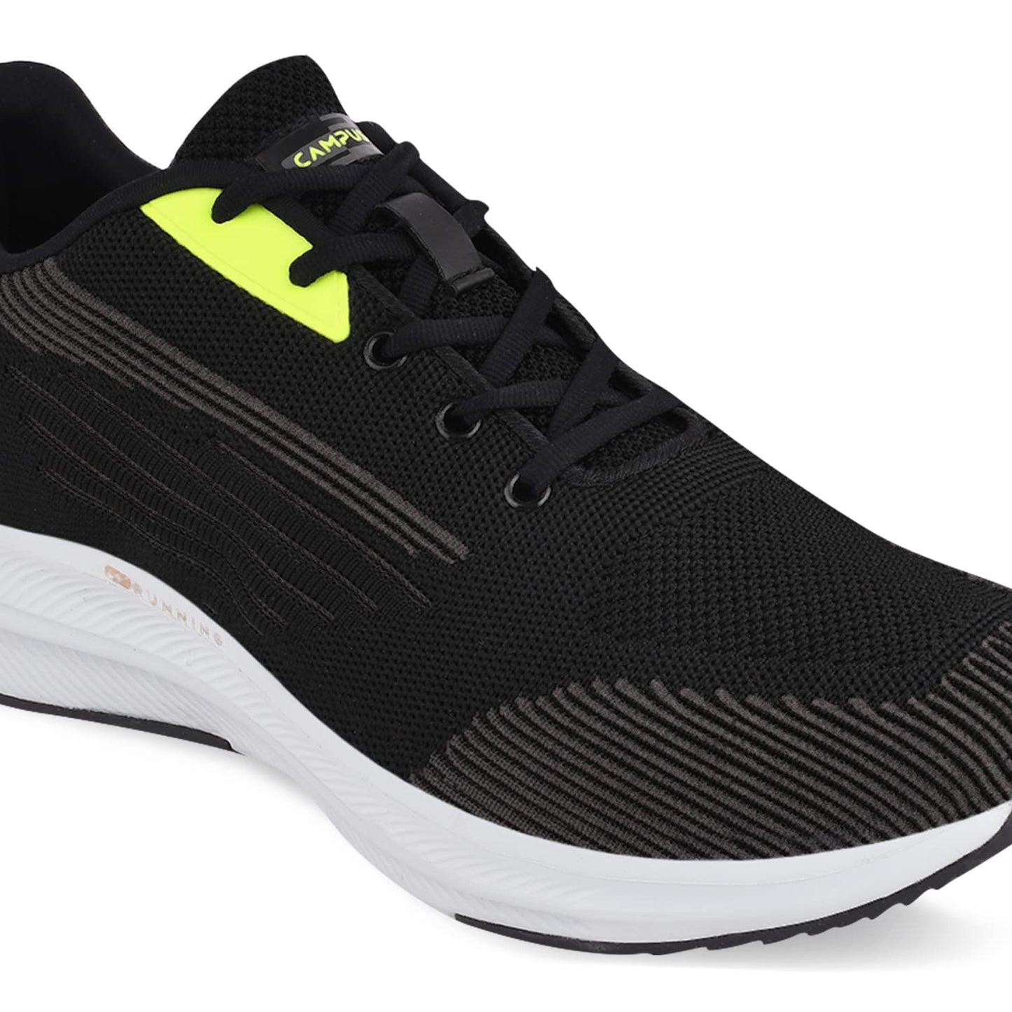 Campus Men's Camp Marcus Running Shoes BLK/D.Gry - 6UK/India