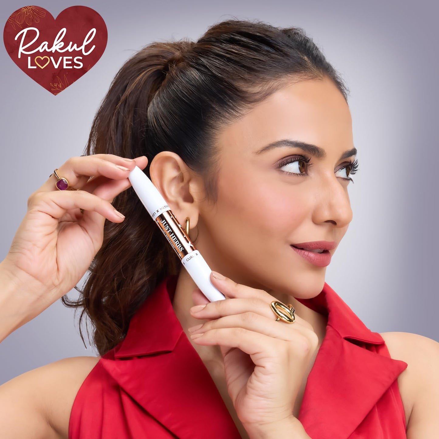 Just Herbs 2-in-1 Serum-infused Lash Enhancing Mascara Castor Oil + Coconut Oil 8g