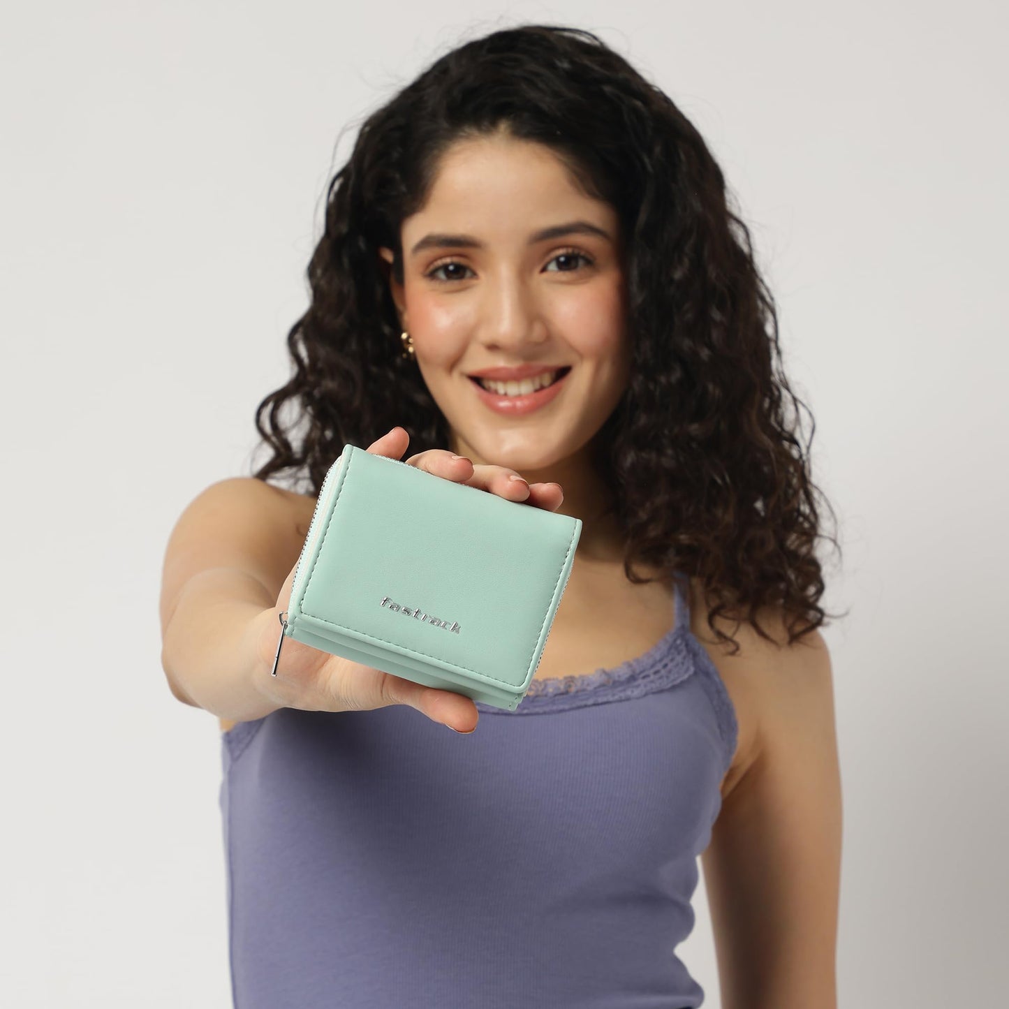 Fastrack Women's Pocket Essentials Wallet | Compact & Convenient | Coin Purse, Card & Cash Slots | Everyday Carry | 6 Months Warranty