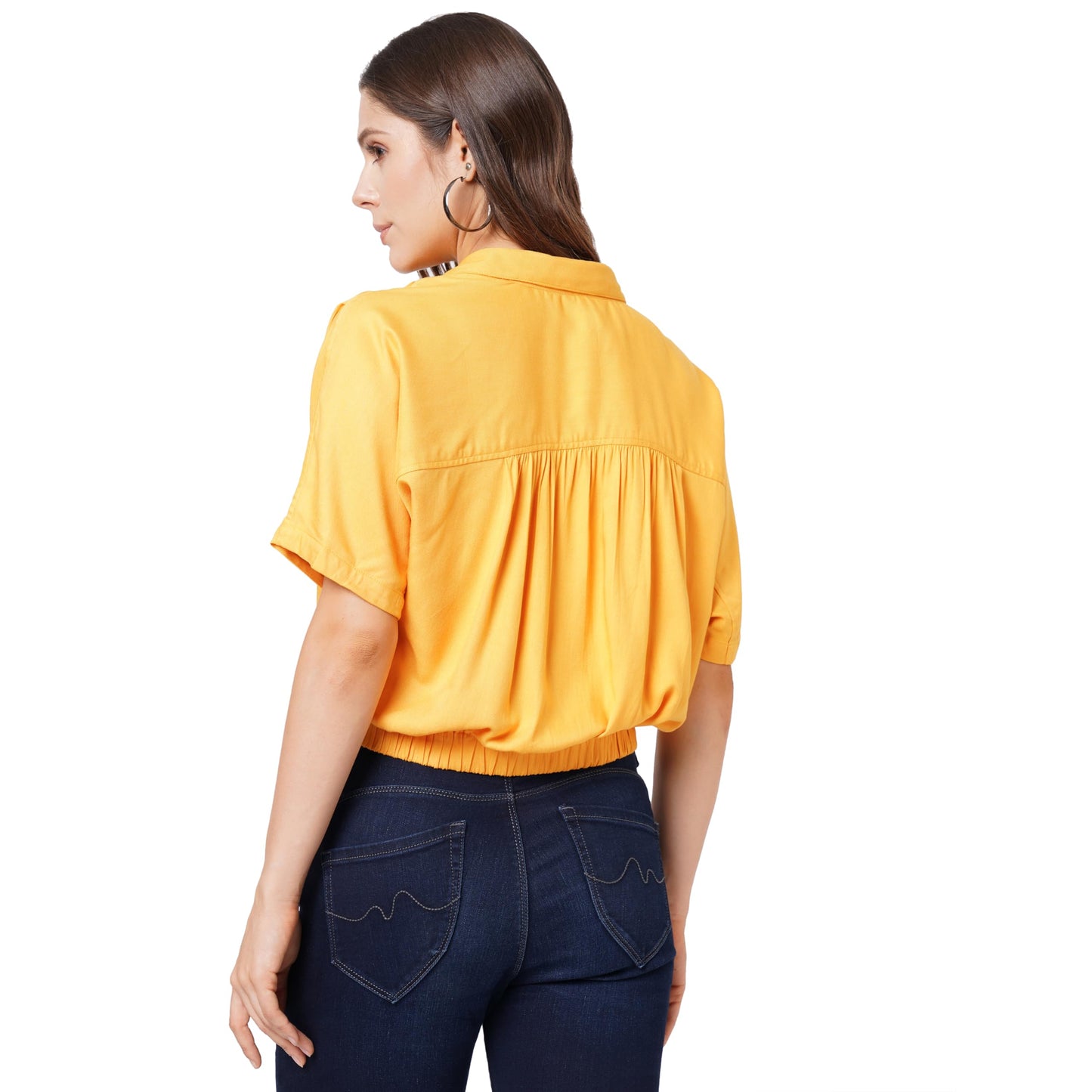 Pepe Jeans Women's Regular Fit Solid Shirts