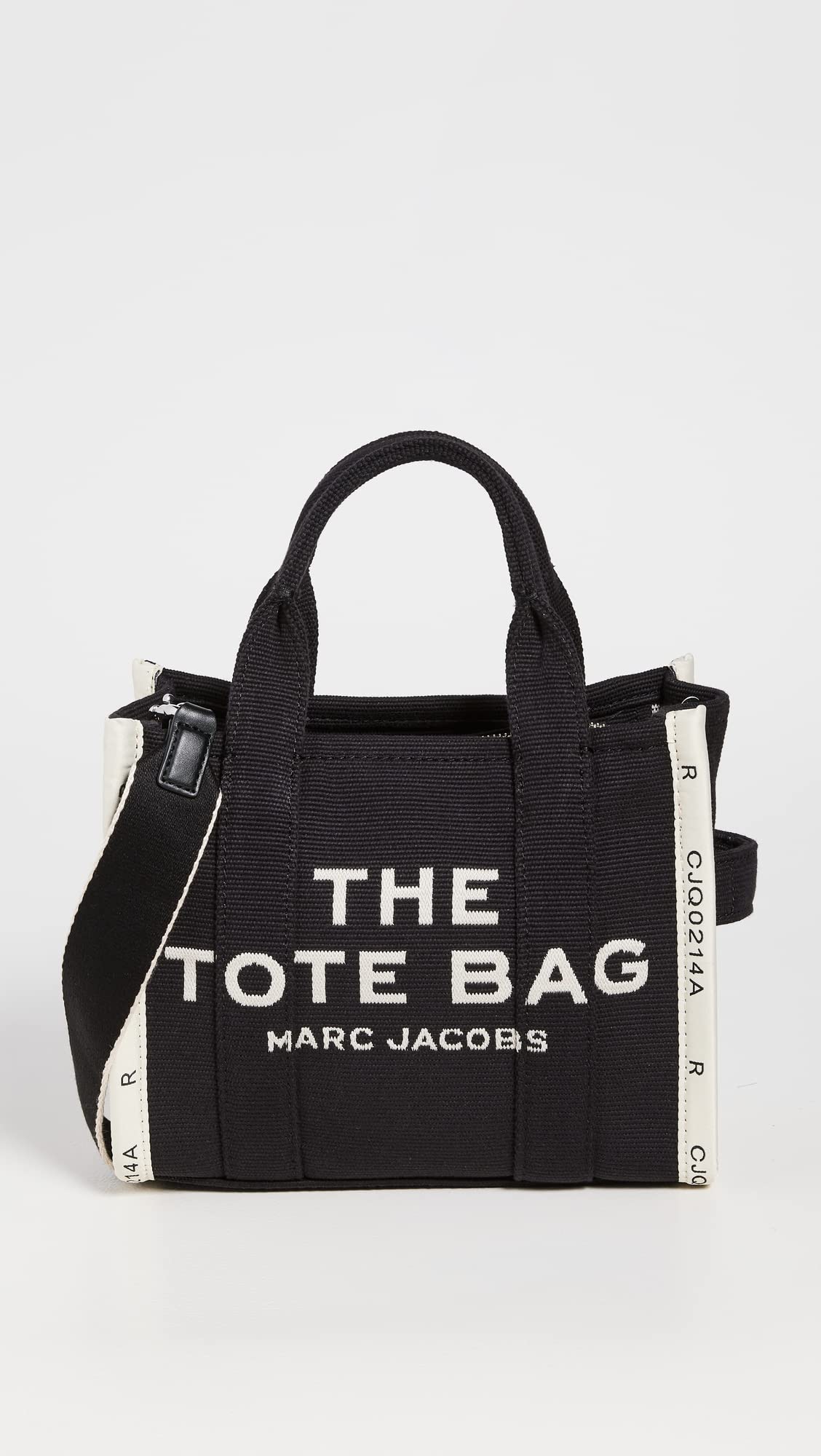 Marc Jacobs Women's The Jacquard Small Tote, Black, One Size
