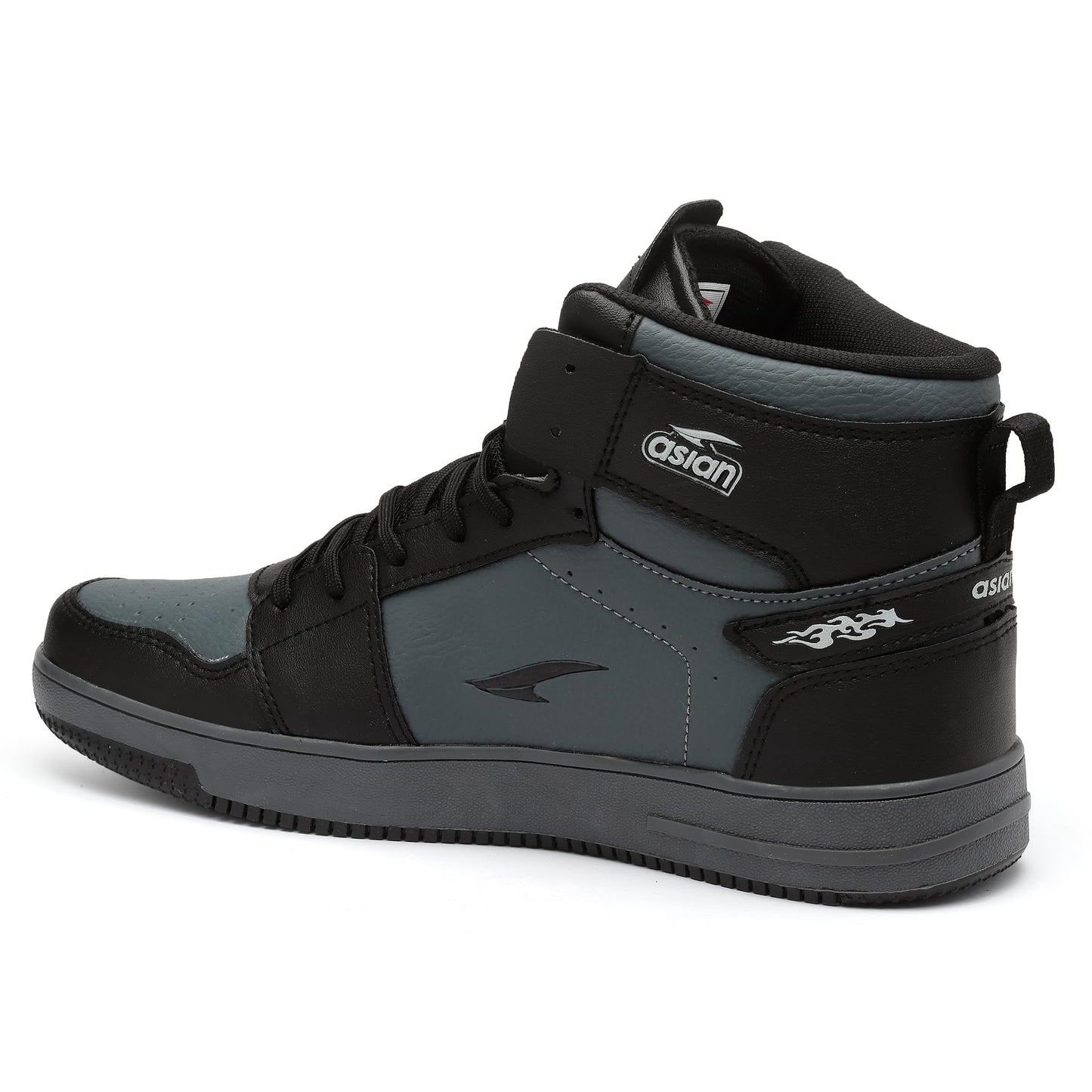 ASIAN Carnival-13 High Top Casual Chunky Fashion Sneakers,Dancing Shoes Basketball Shoes with Rubber Outsole for Boys,UK 9