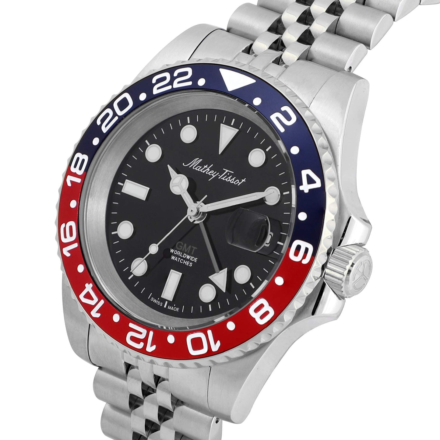 Mathey-Tissot Analog Black Dial Men's Watch-H903AR