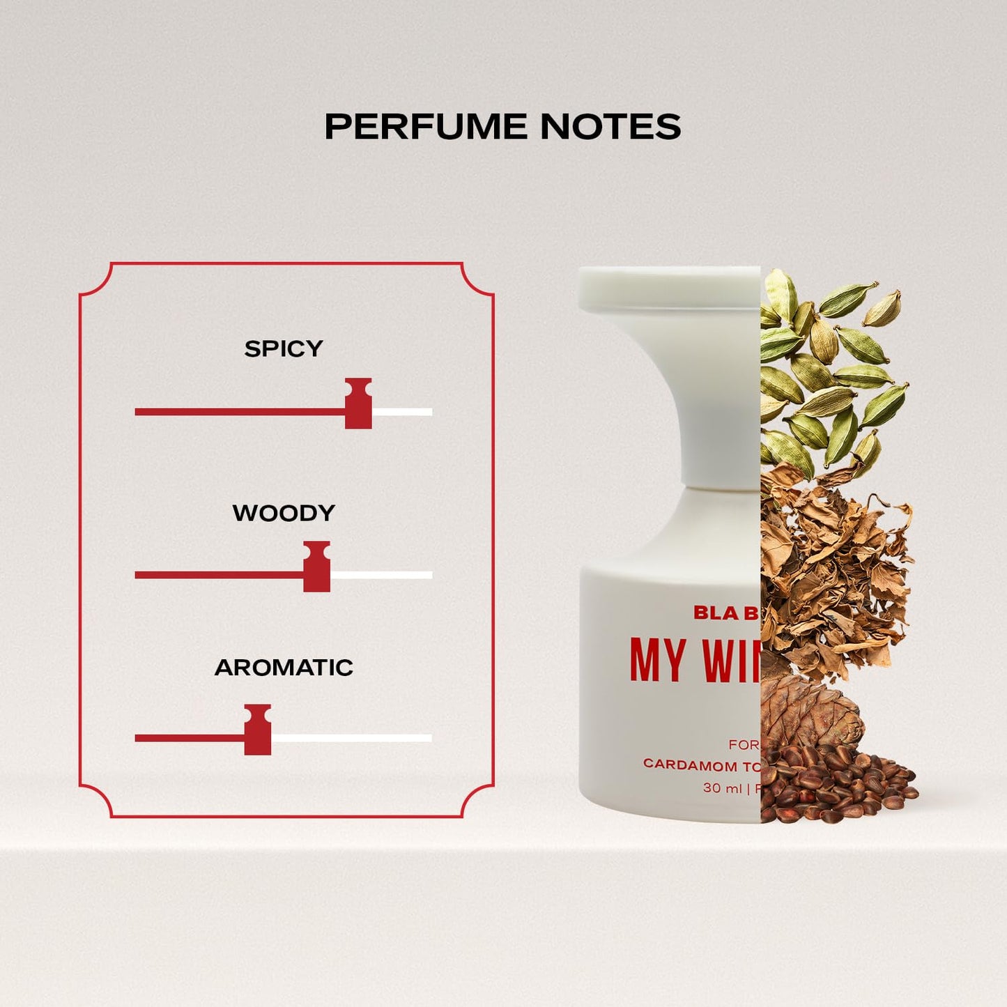 BLABLIBLU My Wingman Perfume for Man|30ml Long-Lasting Parfum Fragrances - A Notch above EDP, EDT & EDC|Perfume For Man|Cardamom, Tobacco & Cedar Notes|