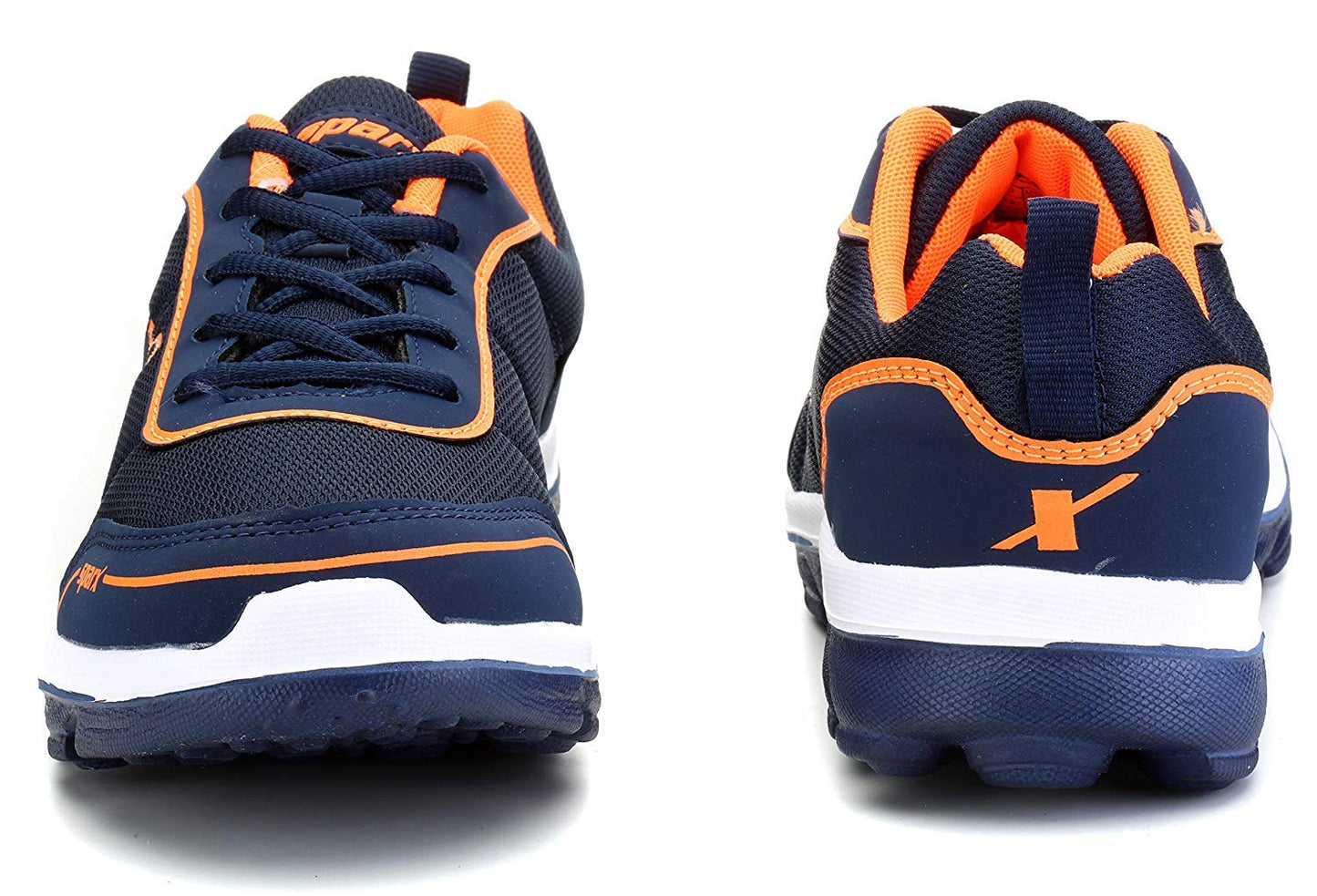 Sparx Men Blue & Orange Sports Shoes-9