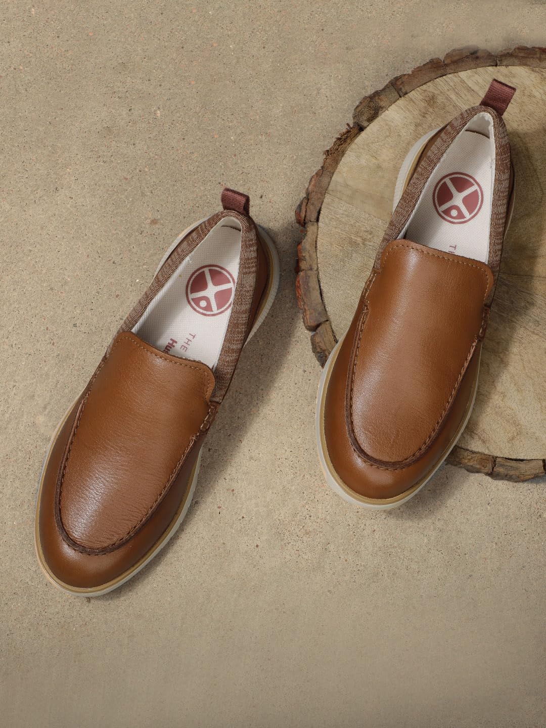 Hush Puppies Women's Casual Loafers – Stylish, Comfortable, and Breathable TAN