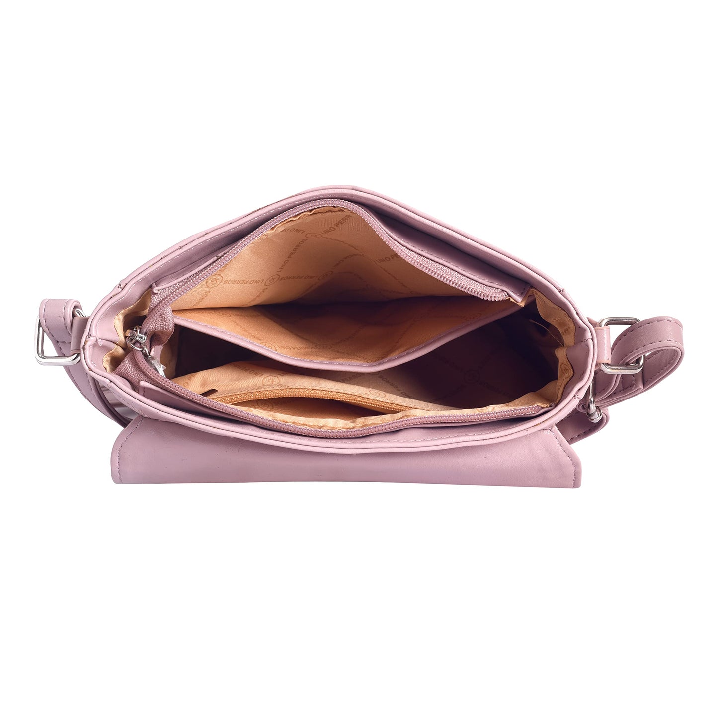 Lino Perros Womens Soft Peach Sling Bag