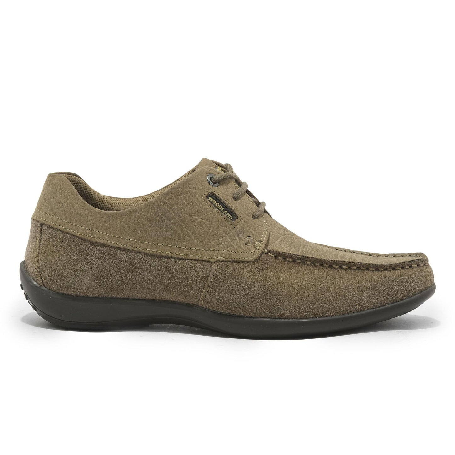 Woodland Men Dubai Khaki Slip-On Shoes