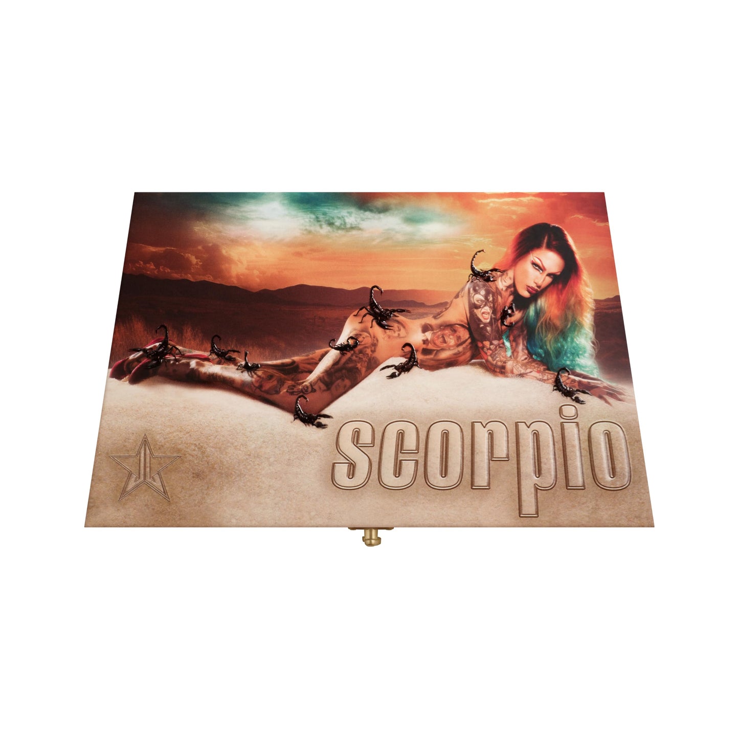 Jeffree Star Cosmetics Scorpio Palette, 24 Eyeshadow Shades, Matte and Metallic, Cruelty-Free