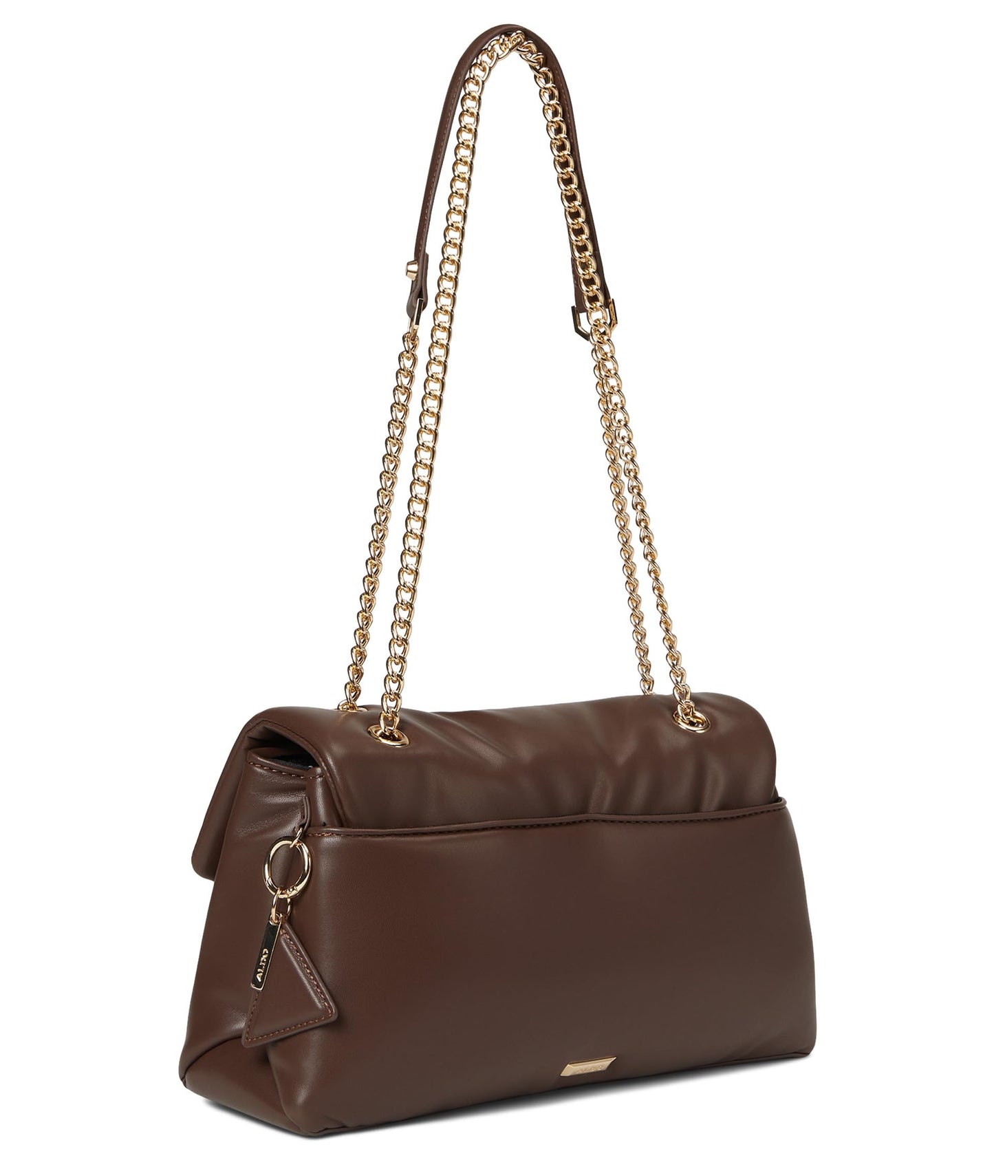 Aldo LARGESOFTPUFF Women's Brown Cross Body Bag
