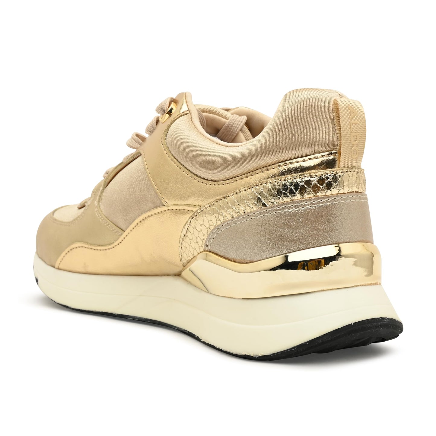 Aldo CLEAA-IN741 Ladies Champagne Flat Sneakers