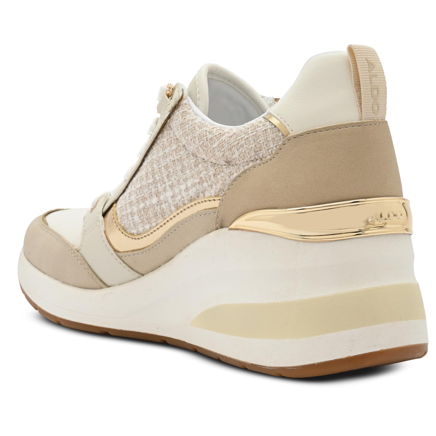 Aldo Womens CAROTERIEL-IN680 Ladies Light Pink Wedge Sneakers, 2 UK