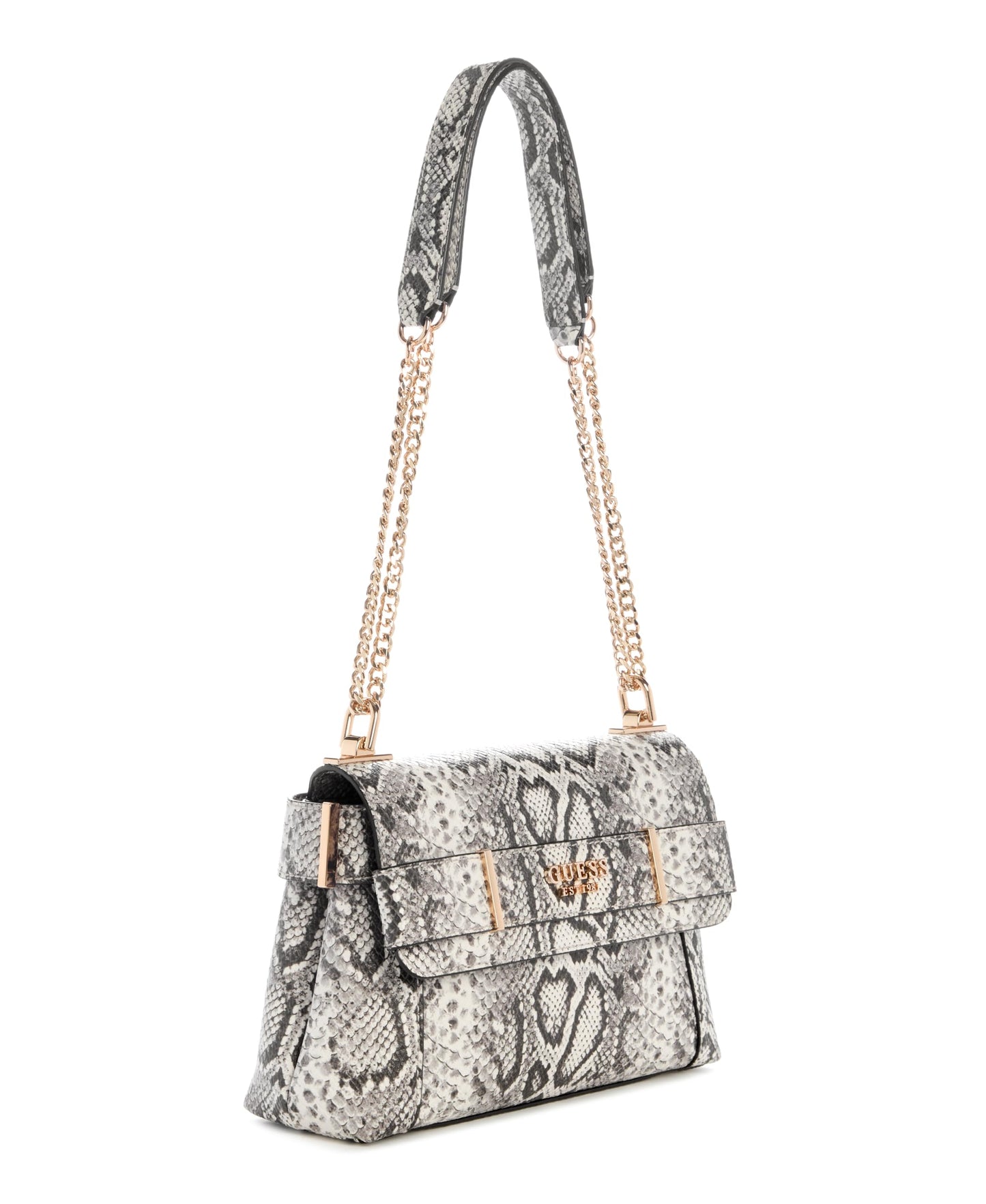 GUESS Natural Printed Anadela Convertible Flap Crossbody Bag