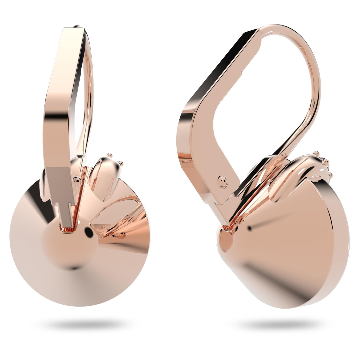 Swarovski Bella V Drop Earrings, One Size, Crystals, Rose Gold Tone Plating, Crystal