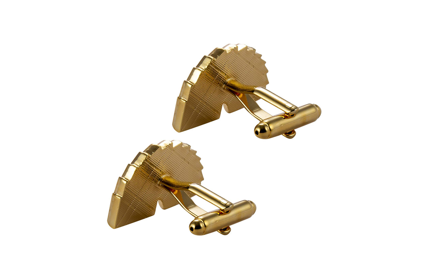 Knighthood Playing Card Cufflinks for Men (Gold)