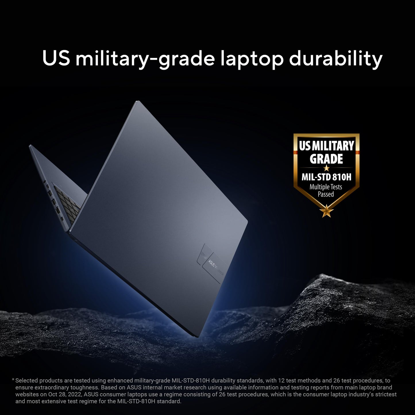 ASUS Vivobook 15 (2026),AMD Ryzen 5 150,Fingerprint Sensor,16GB RAM, 512GB SSD,FHD, 15.6", (39.6 cm),Windows 11,M365 Basic(1 Year)* Office 2024,Quiet Blue,1.70 kg,M1502NAQ-BQ118WS,Thin & Light Laptop