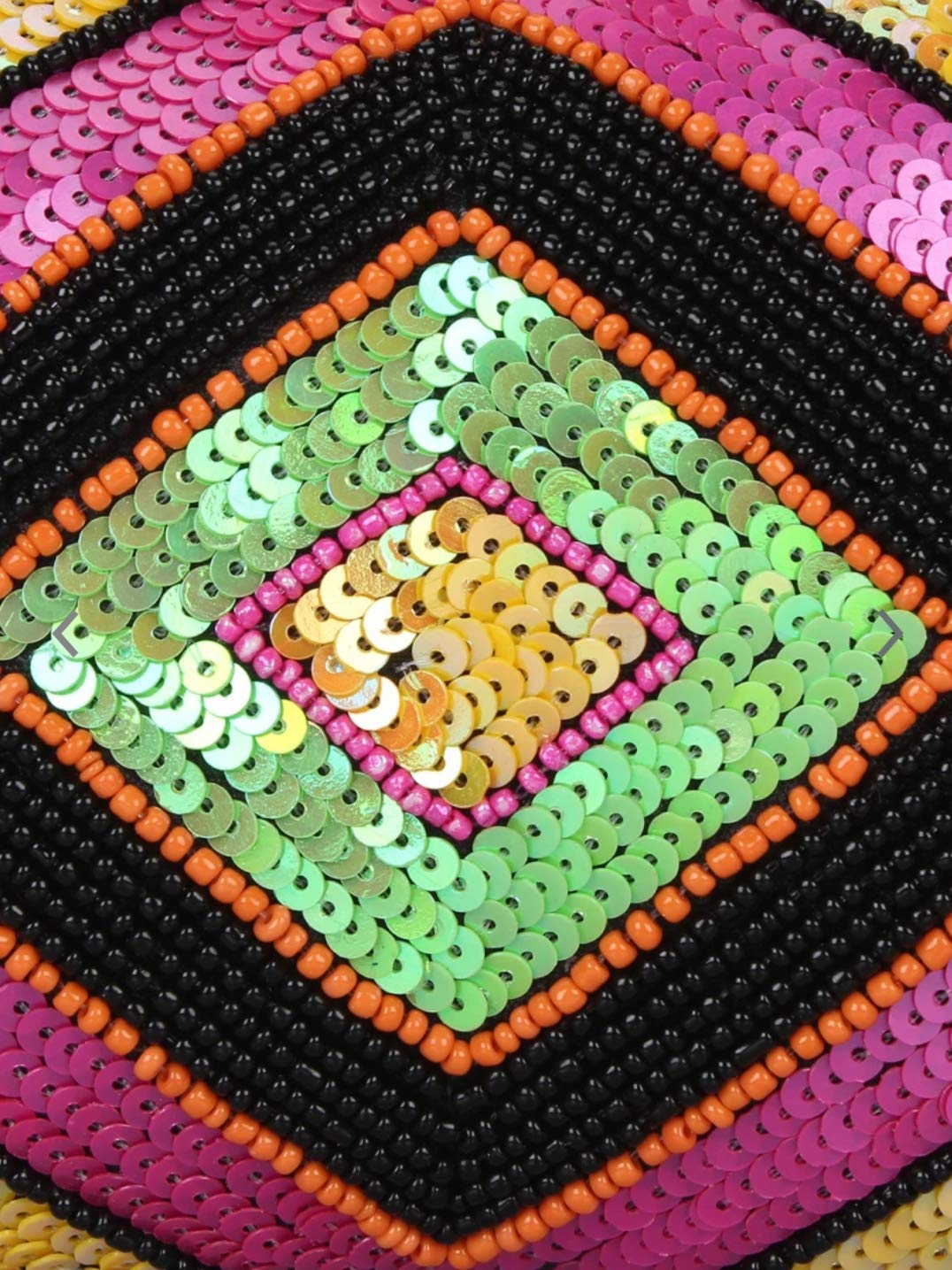 TOOBA Girl's Clutch (Multi Embroidered)