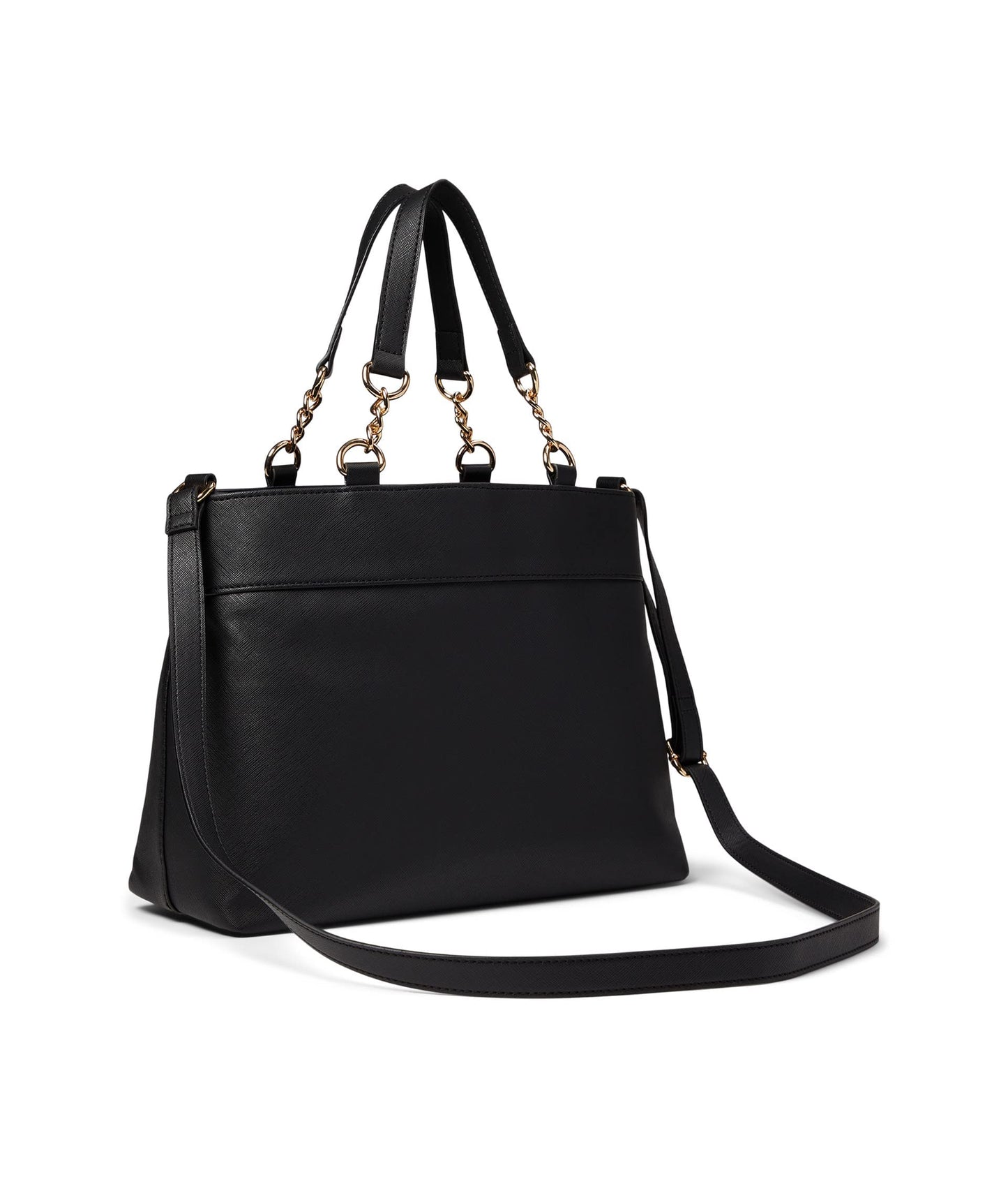 Tommy Hilfiger Women's Camilla Ii Convertible Satchel, Black, One Size