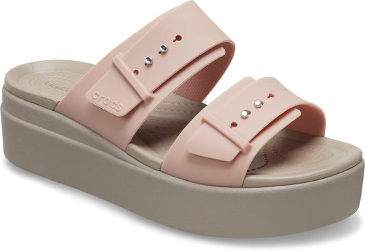 Crocs Women Pale Blush Brooklyn Sandal 207431-6RL-W6