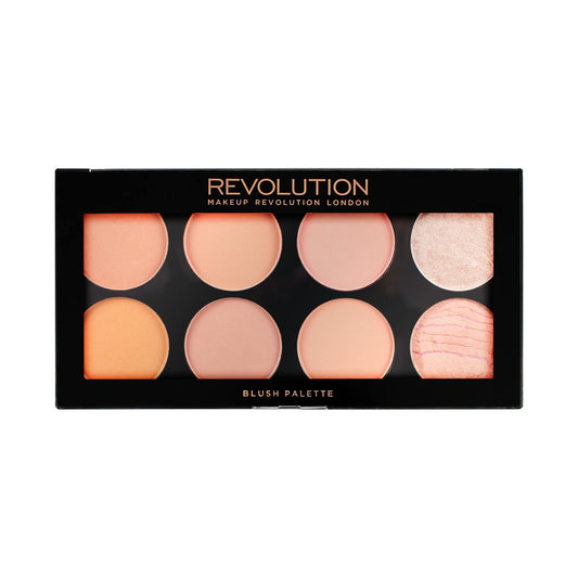 Makeup Revolution London Ultra Blush Palette, Hot Spice, 13G