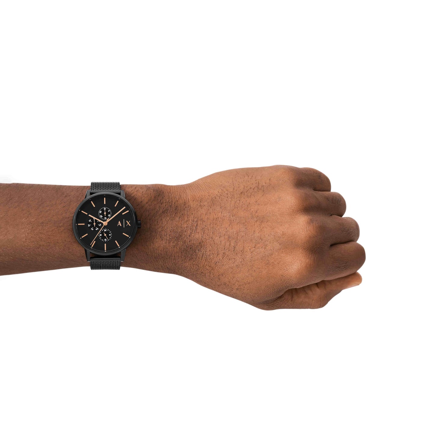 Armani Exchange Analog Black Dial Men's Watch-AX7162SET