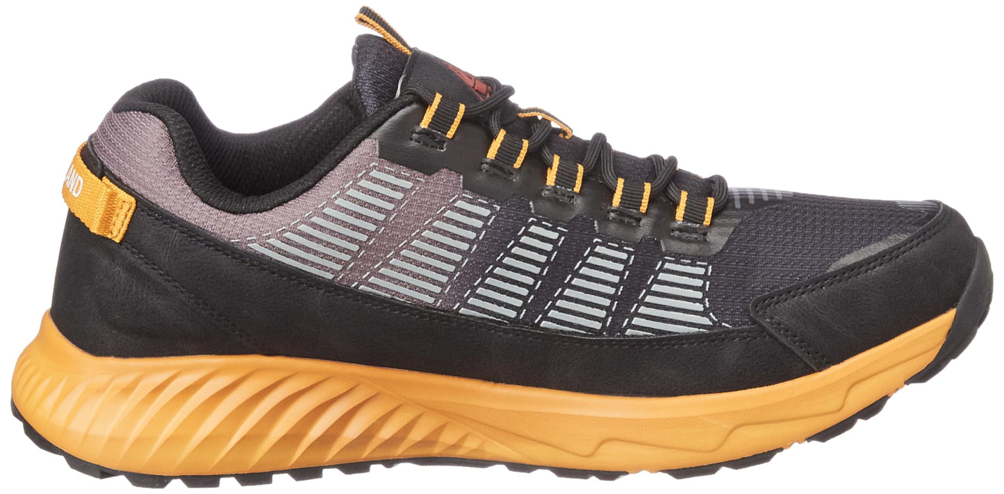 Woodland Men's Black/Yellow MESH Sports Shoes-6 UK (40EURO) (22YG257HS)