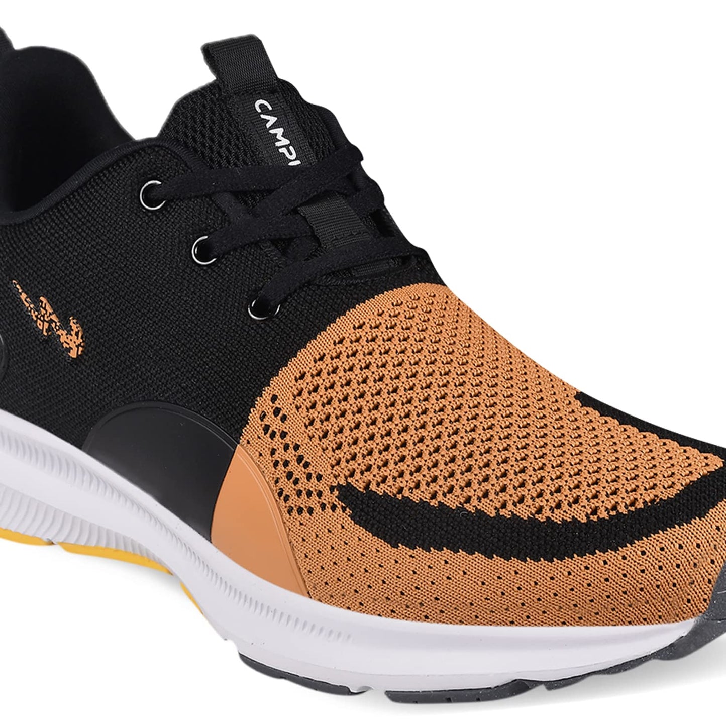 Campus Men's Newyork Running Shoes MSTD/BLK/SIL - 8UK/India