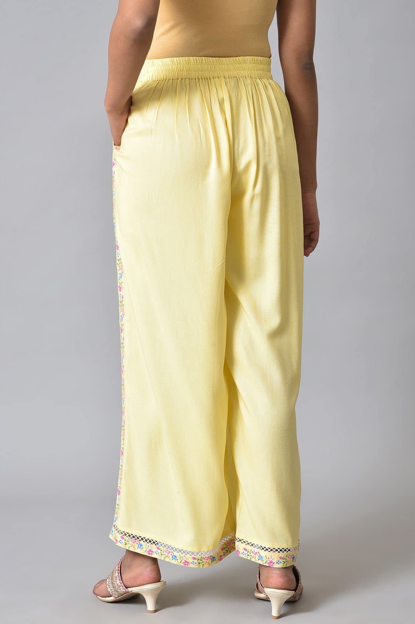 W Strechable Parallel Pants for Women | Trousers for Women | W for Woman