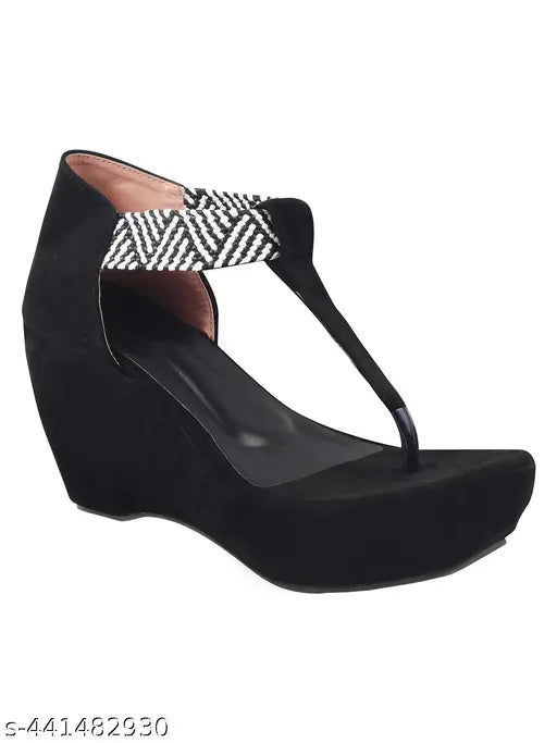 Selfiee Glamorous Platform Heels Sandals Perfect for Every Occasion, Elegant & Fashionable Sandals For Womens & Girls