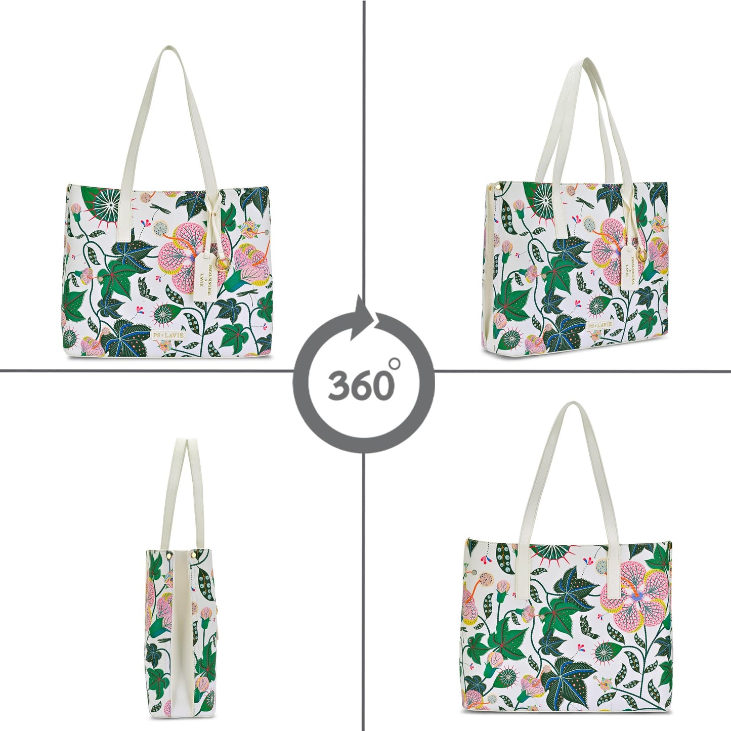 Lavie X Payal Singhal Limited Edition Abutilon Large 3C Totebag | Ladies Purse Handbag