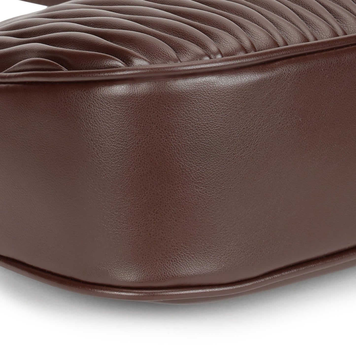 Fastrack Brown Wave Shoulder Bag for Women | Faux-Leather Handbag | Dual-Carry Shoulder & Crossbody Sling | Spacious Everyday Bag with Organizer Pockets