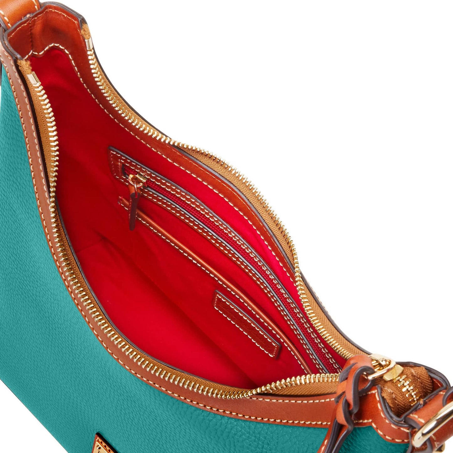 Dooney & Bourke Handbag, Pebble Grain Hobo Shoulder Bag - Spearmint, Spearmint, One Size